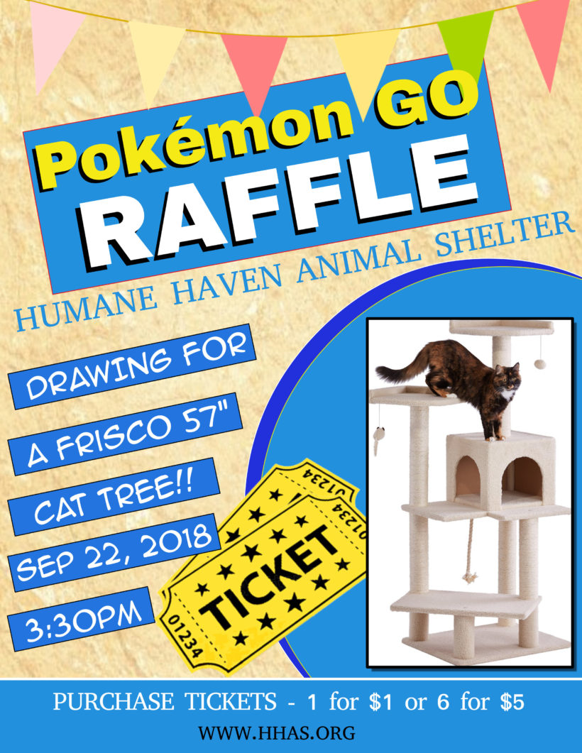 Announcing our Raffle Prize for tomorrow’s Pokemon GO Community Day!