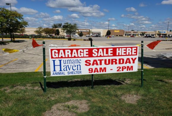 The Garage Sale is Tomorrow!