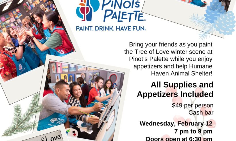 Painting Party Fundraiser – Feb 12th 7pm-9pm